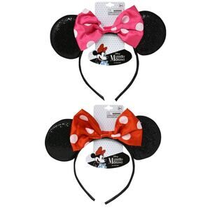 Minnie Bowtique Ear Shaped Headband with Hangtag